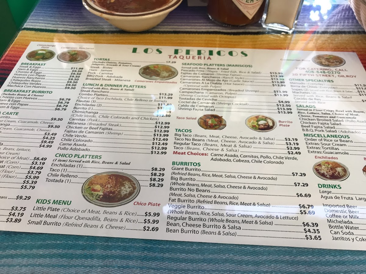 Los Pericos Taqueria Menu - Image 6